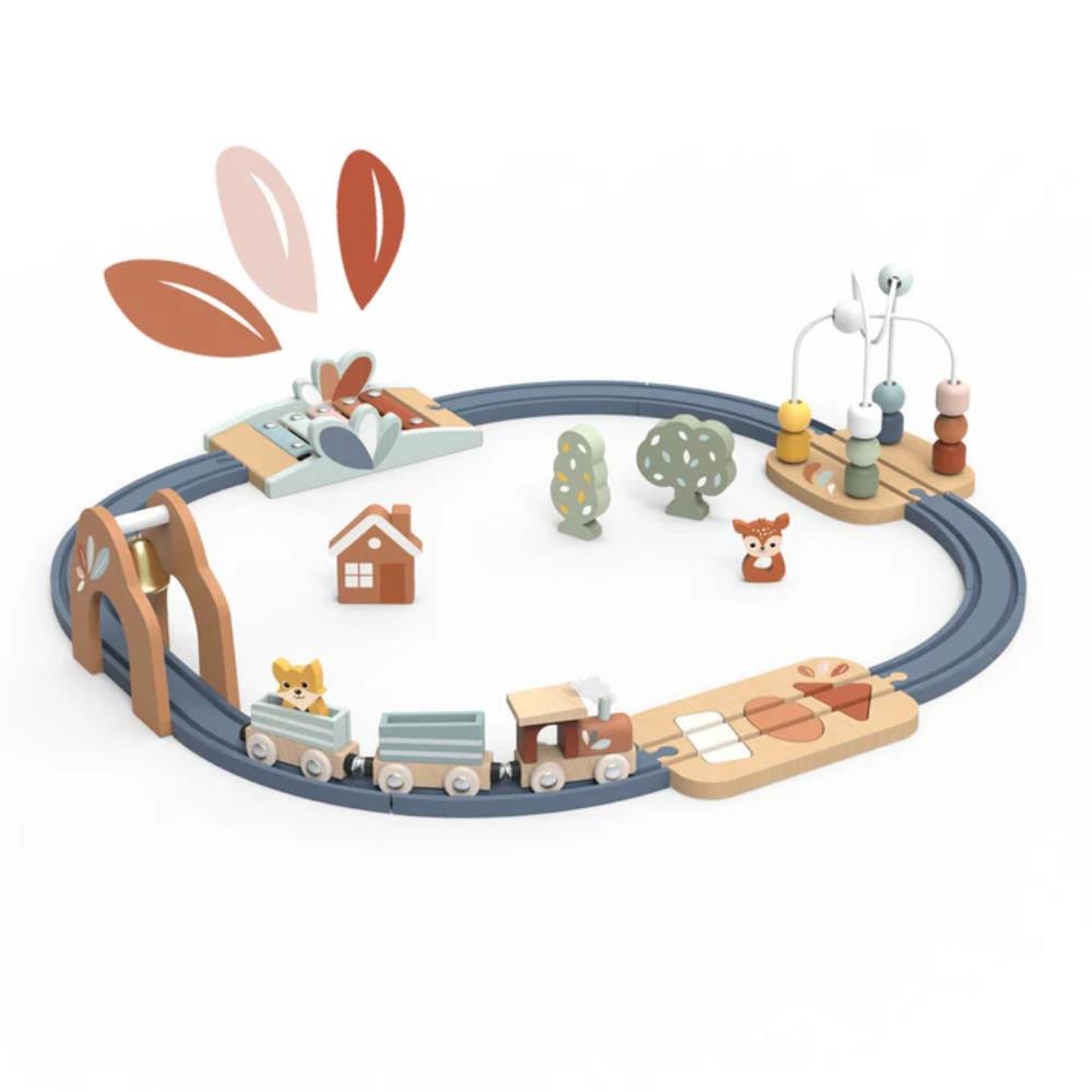 Speedy Monkey Multi-Activity Railway Set