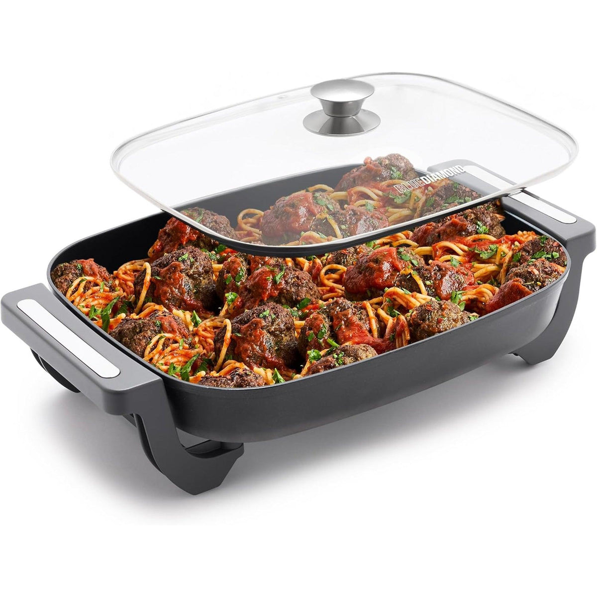 Blue Diamond 7qt 5-in-1 Extra Large Electric Skillet