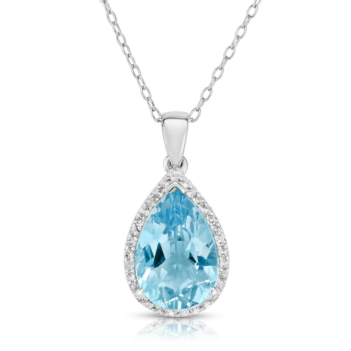 Jilco Inc Blue Topaz Necklace