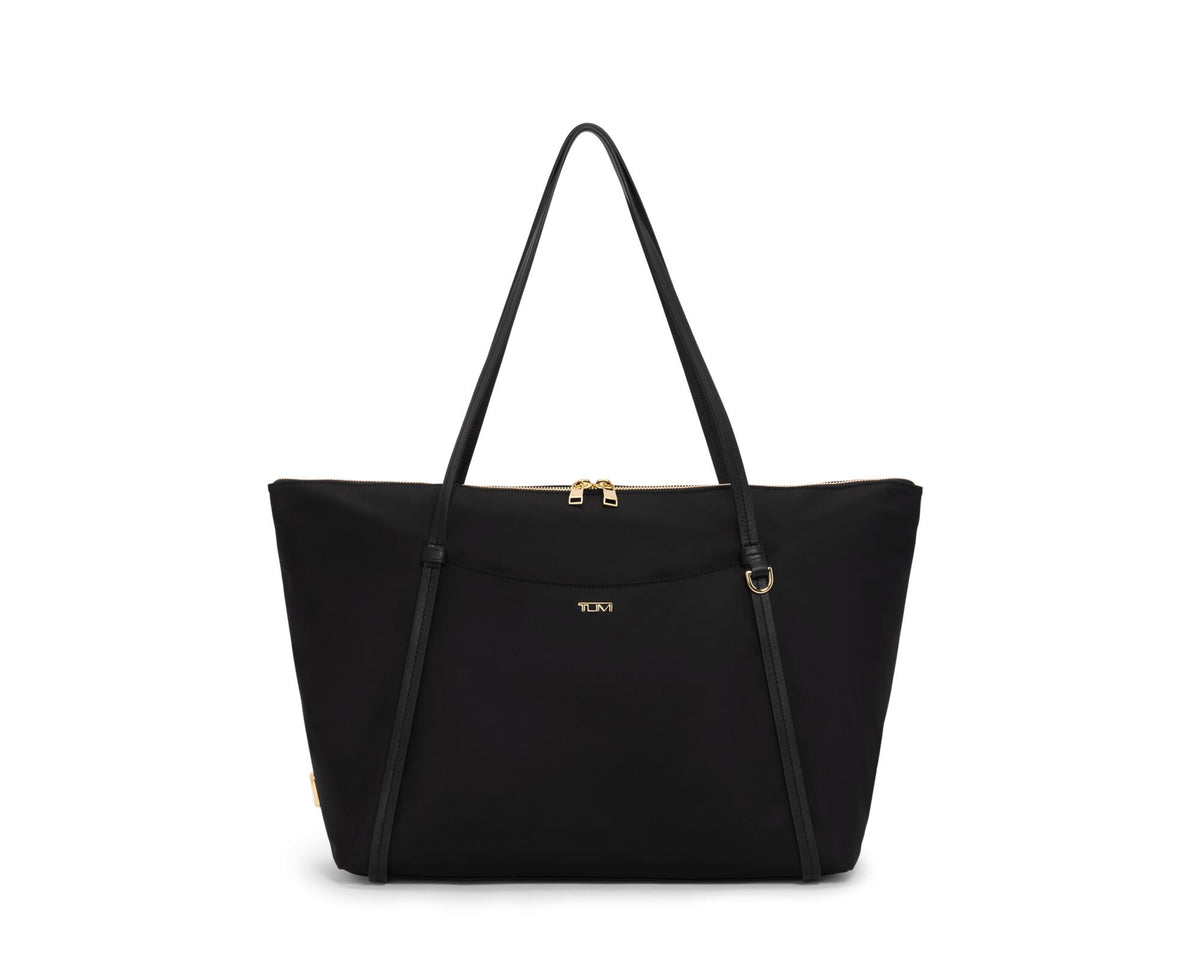 Tumi Voyageur Q Tote - Black/Gunmetal