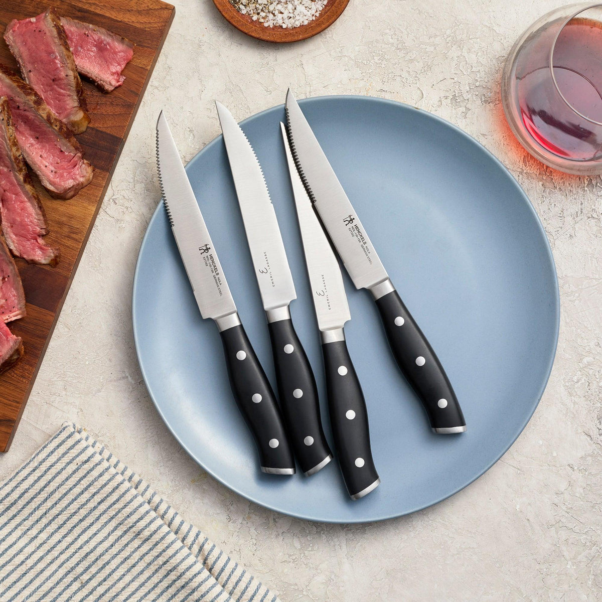 Henckels Nola by Emeril 4pc Steak Knife Set