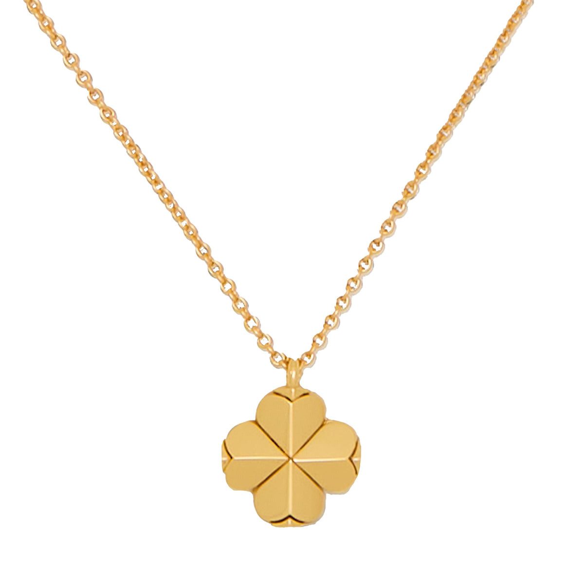 kate spade new york Spade Flower Pendant - Gold