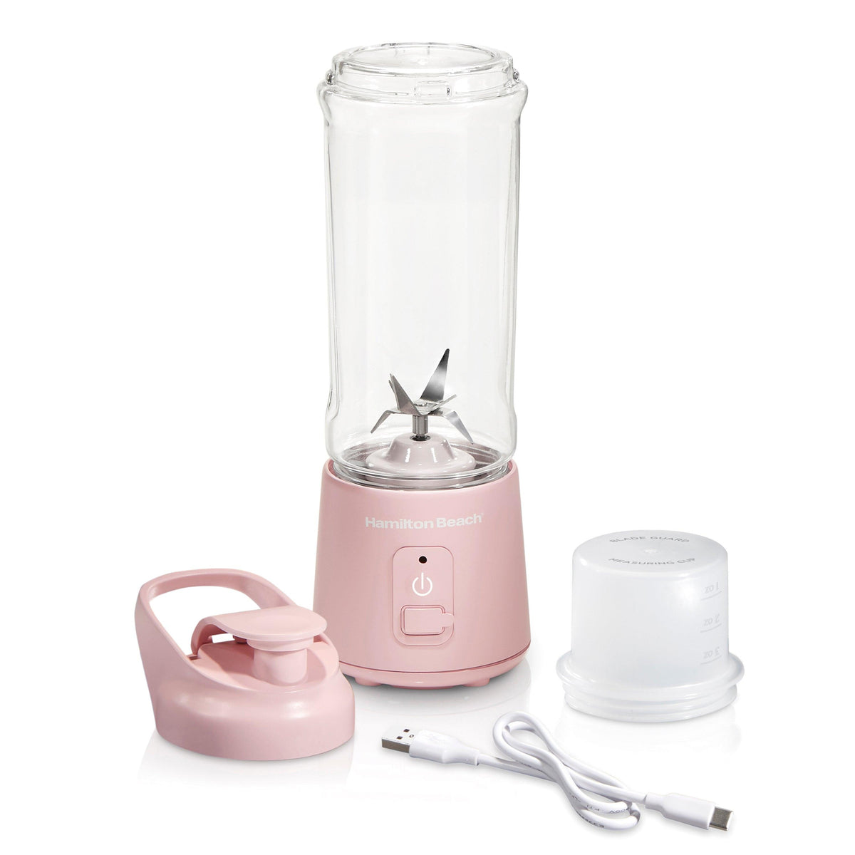 Hamilton Beach Blend Now Portable Cordless Blender Rose