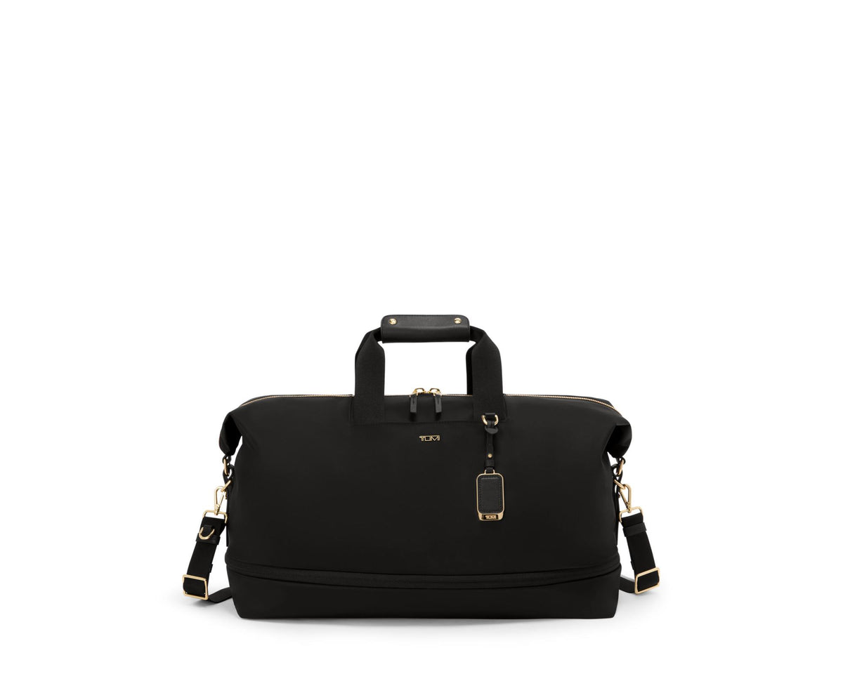 Tumi Voyageur Rhys Expandable Duffel - Black/Gold