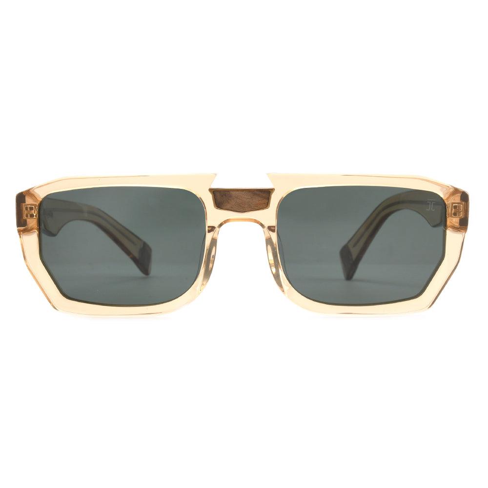 Joycoast Raves - Acetate Wooden Sunglasses Yellow