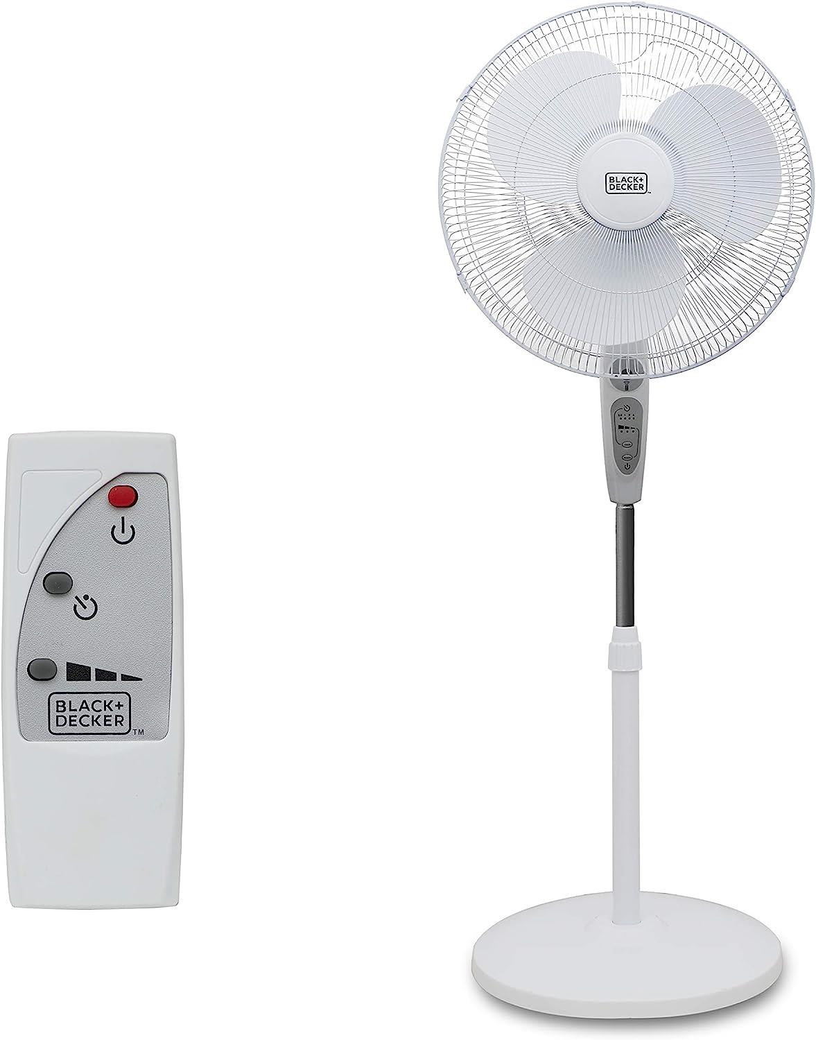 Black & Decker 18" Stand Fan With Remote