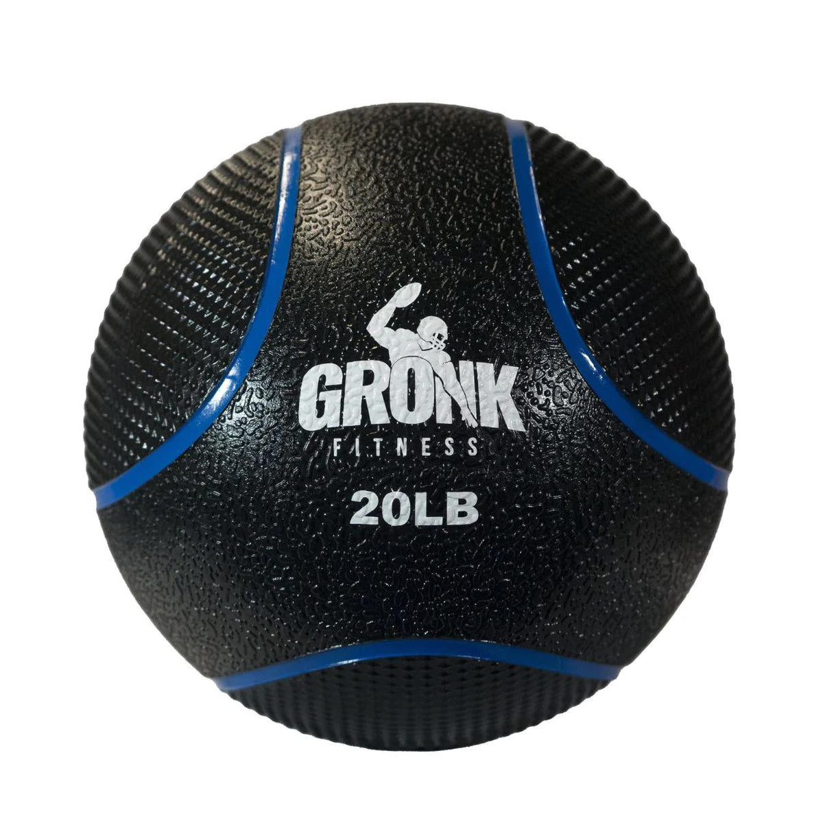 Gronk Fitness Medicine Ball 20lb Blue