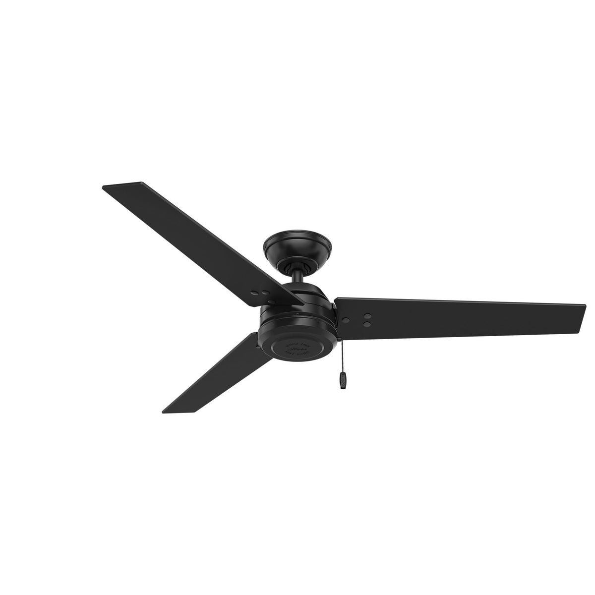 Hunter Cassius 52" Outdoor Ceiling Fan Matte Black
