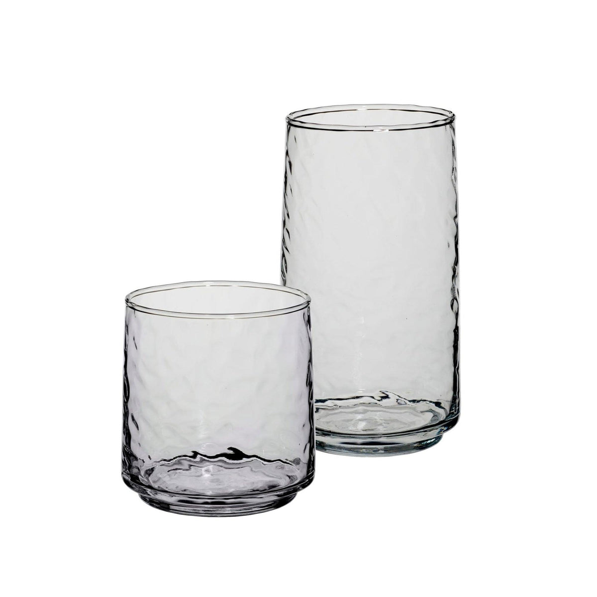 Anchor Hocking 16pc Brockhill Drinkware Set Smoke Gray