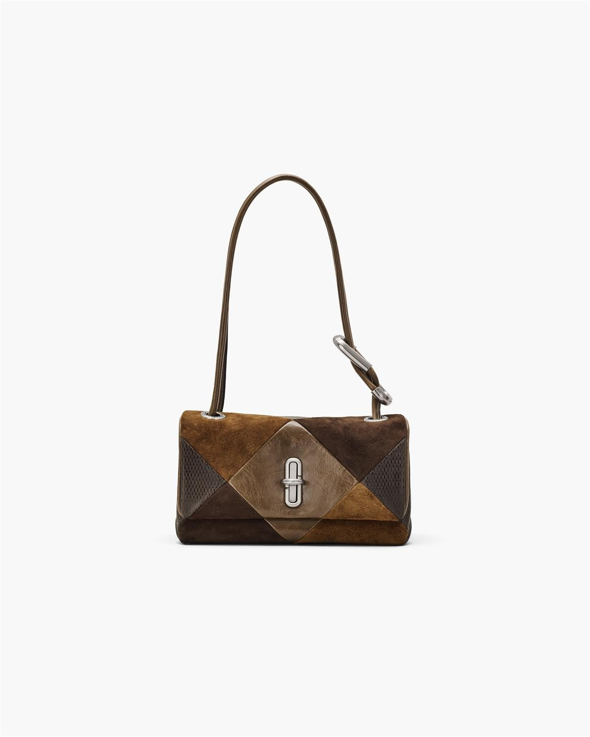 Marc Jacobs The Suede Patchwork Mini Shoulder Bag