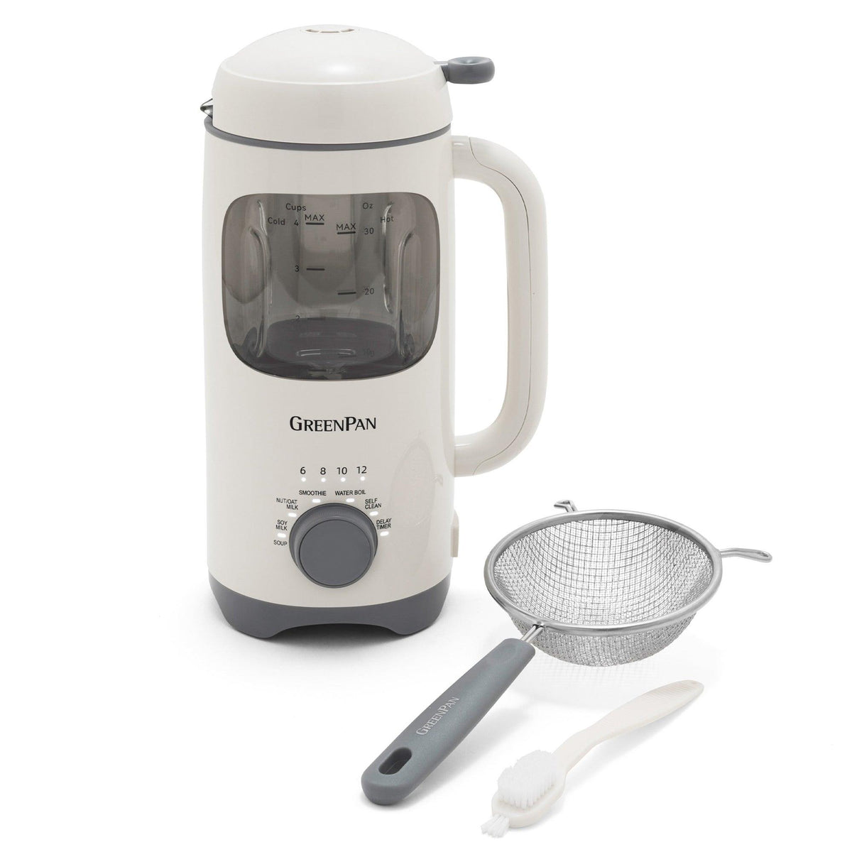 GreenPan Better Blend Milk Maker Cloud Cream