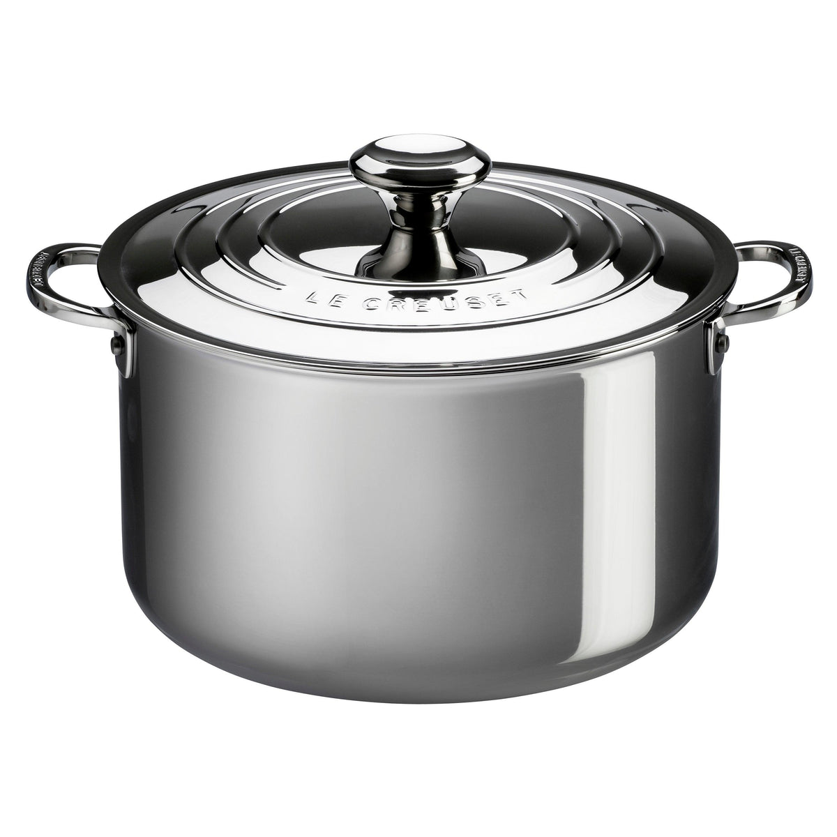 Le Creuset 7qt Signature Stainless Steel Stockpot w/ Lid