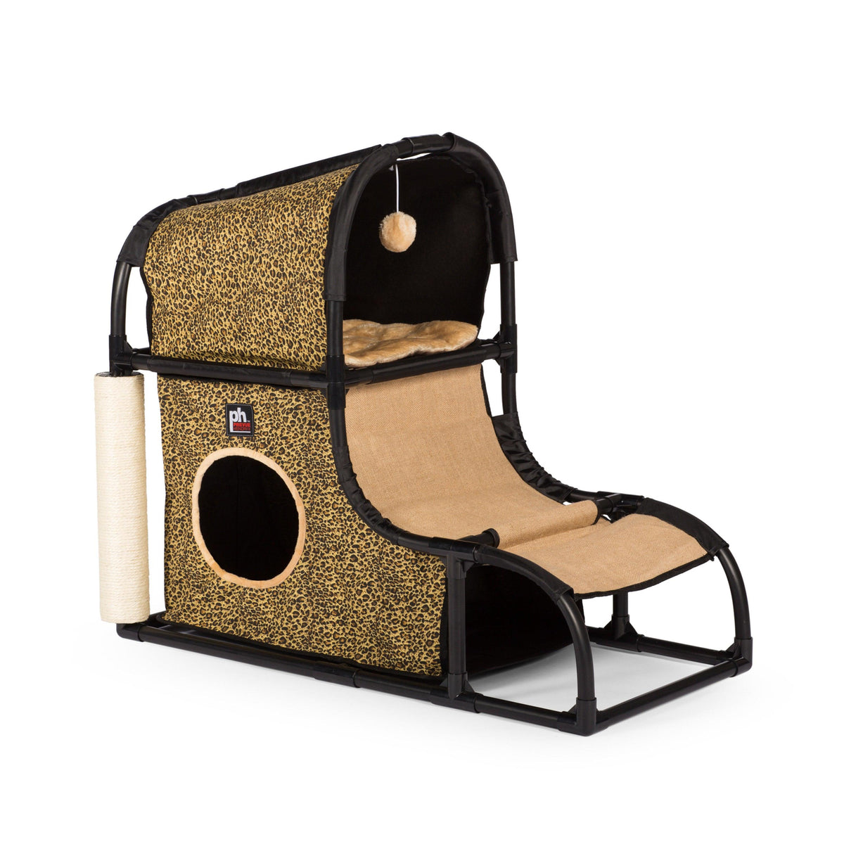 Prevue Pet Products Catville Loft Leopard Print