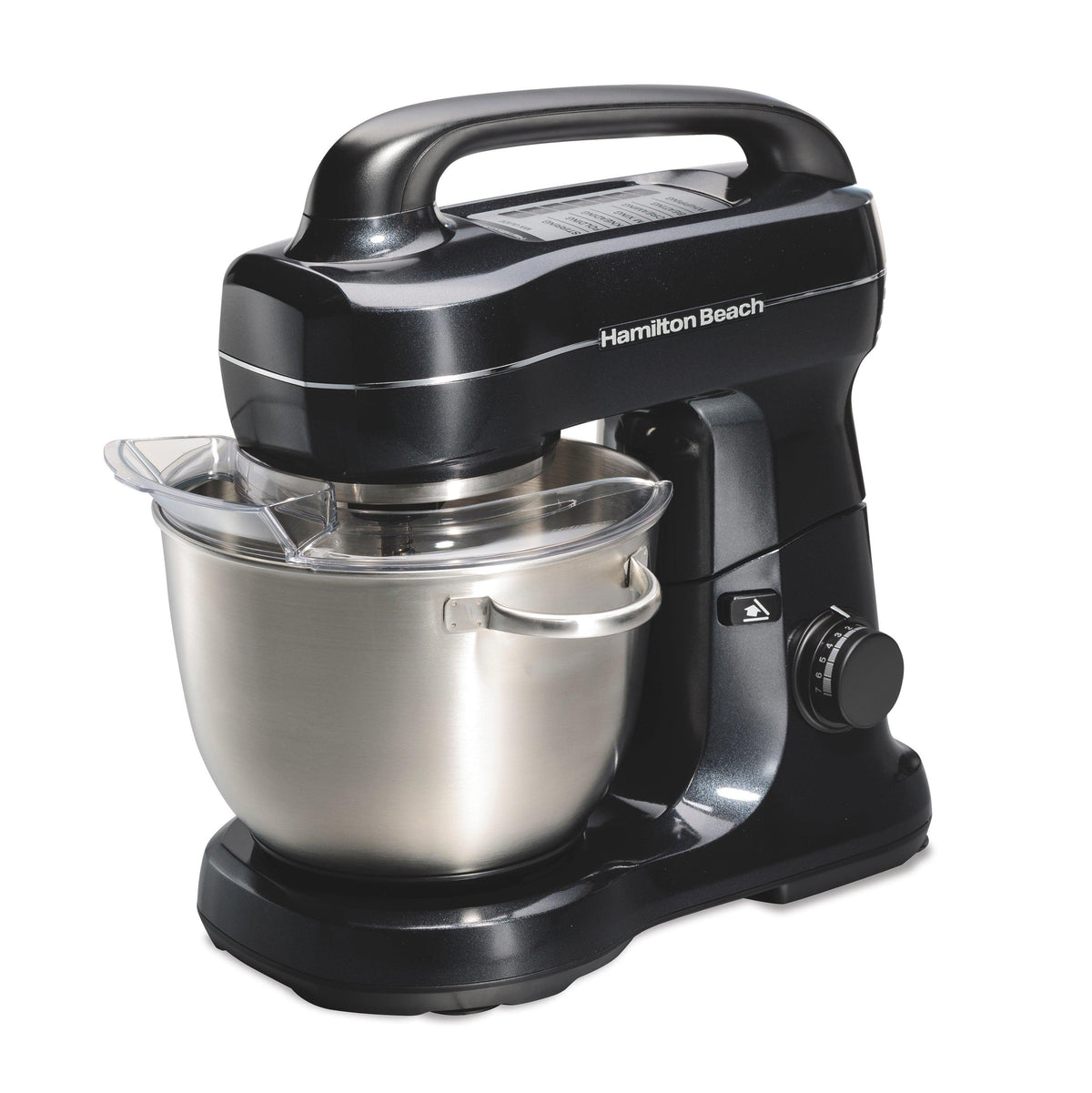 Hamilton Beach 7 Speed Tilt Back Stand Mixer Black