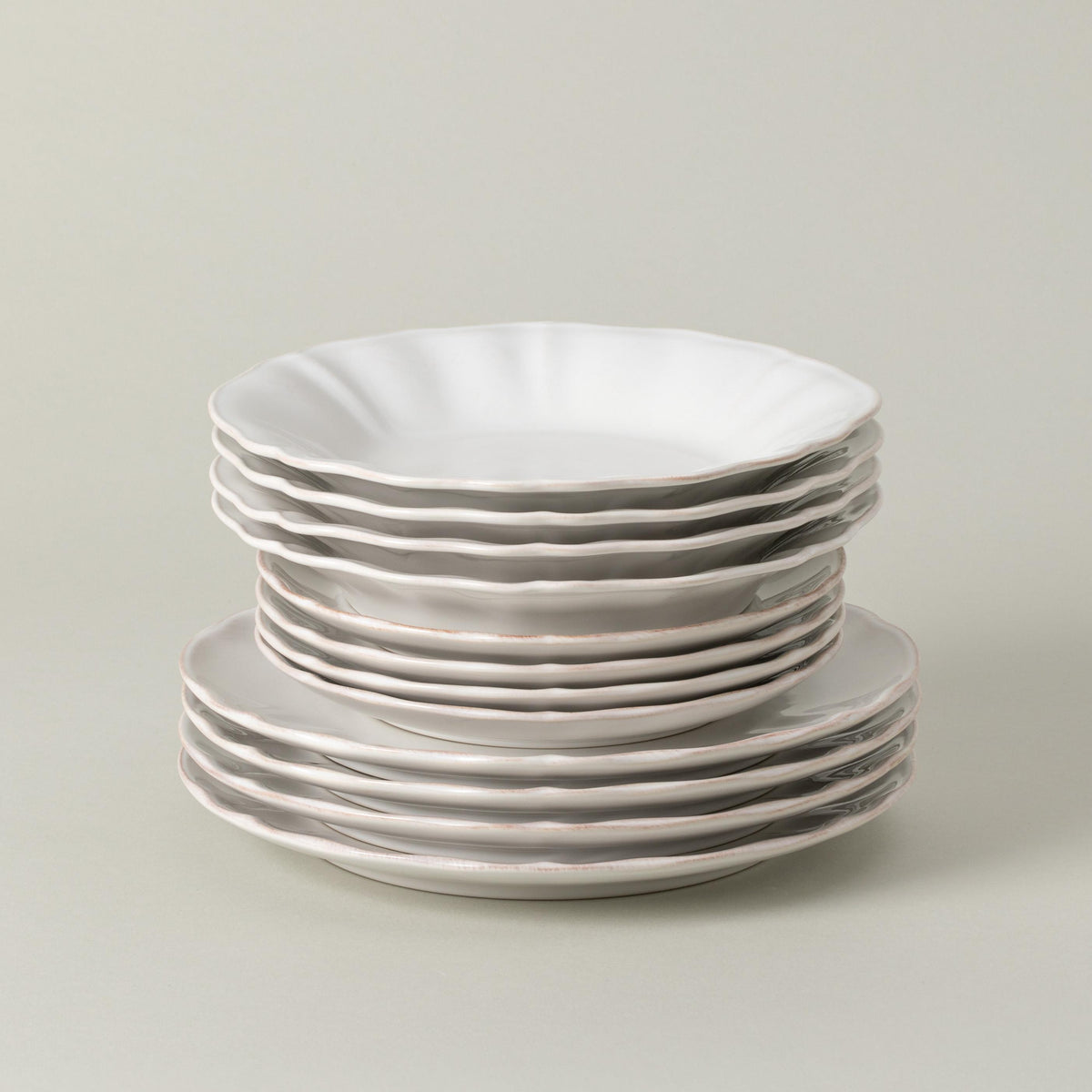 Casa Fina Alentejo Place Setting Set w/pasta plate Size 12 Pieces