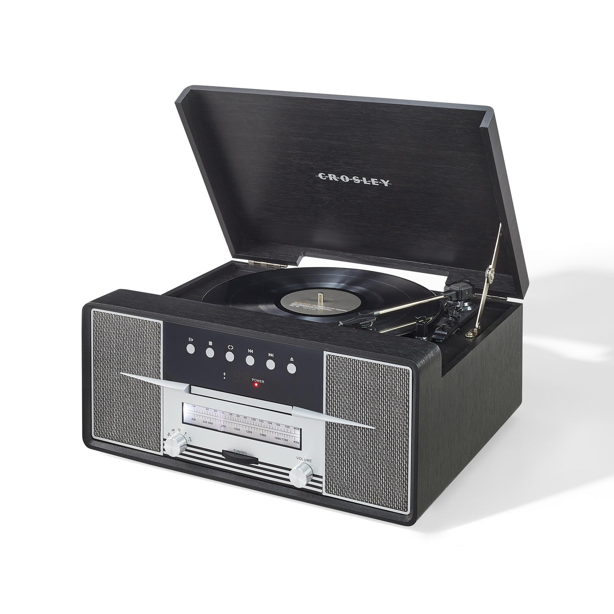 Crosley Radios Rhapsody 7-In-1 Record Player