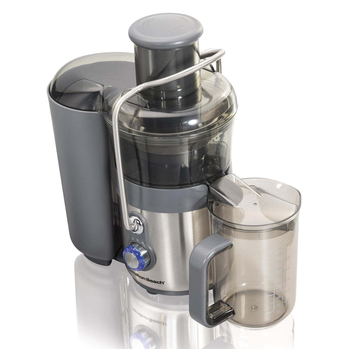 Hamilton Beach Easy Clean Big Mouth 2-Speed Premium Juice Extractor Stnlss