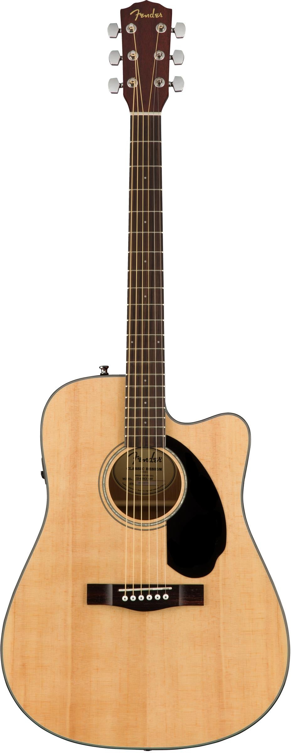 Fender CD-60SCE Dreadnought Acoustic - Electric Guitar