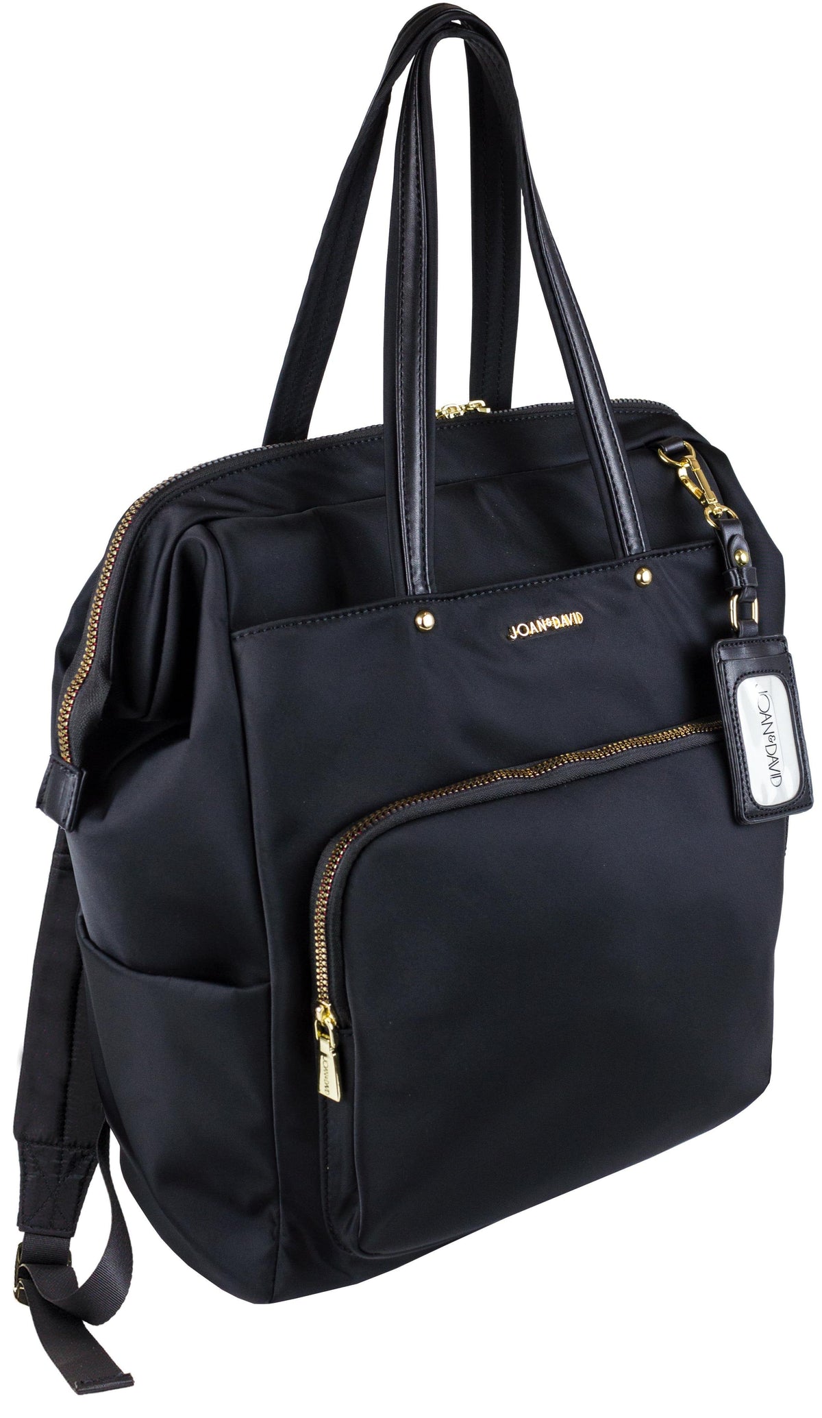 Joan & David Twill Nylon Square Workbook Backpack Size 19"