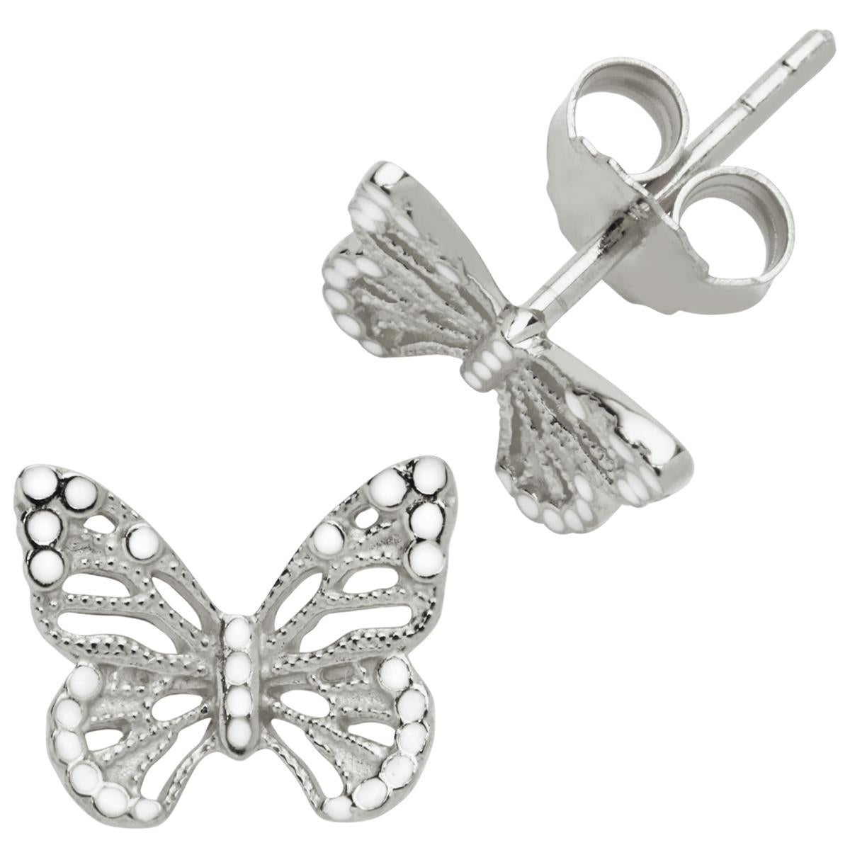 Jilco Inc Butterfly Studs
