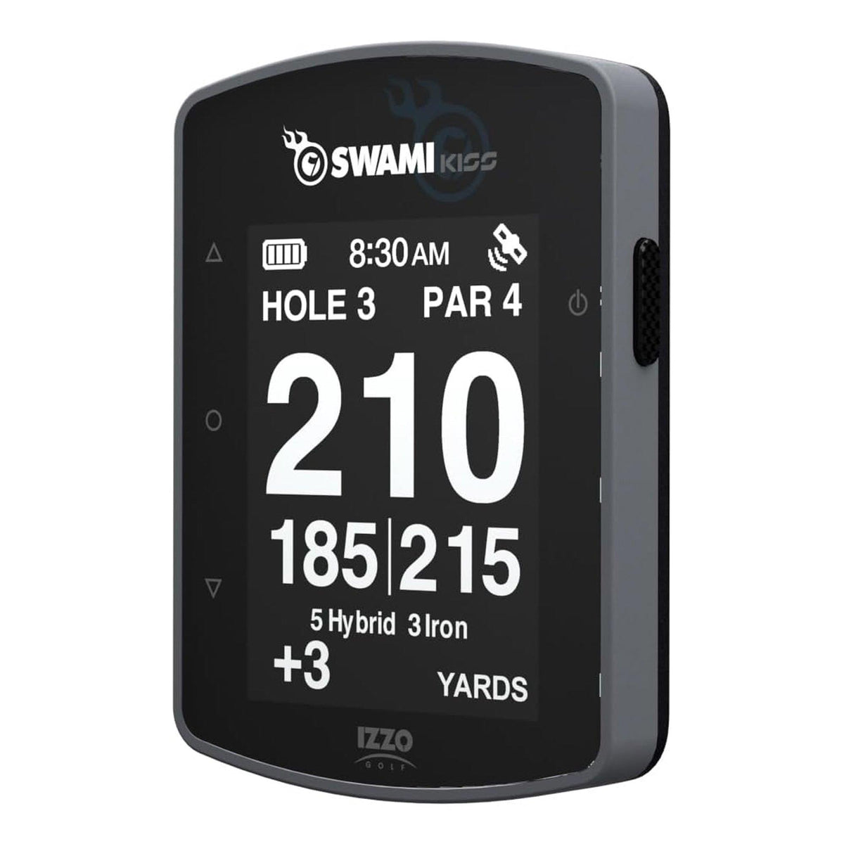 Izzo Golf Swami KISS 2.0 Magnetic Golf GPS Gray