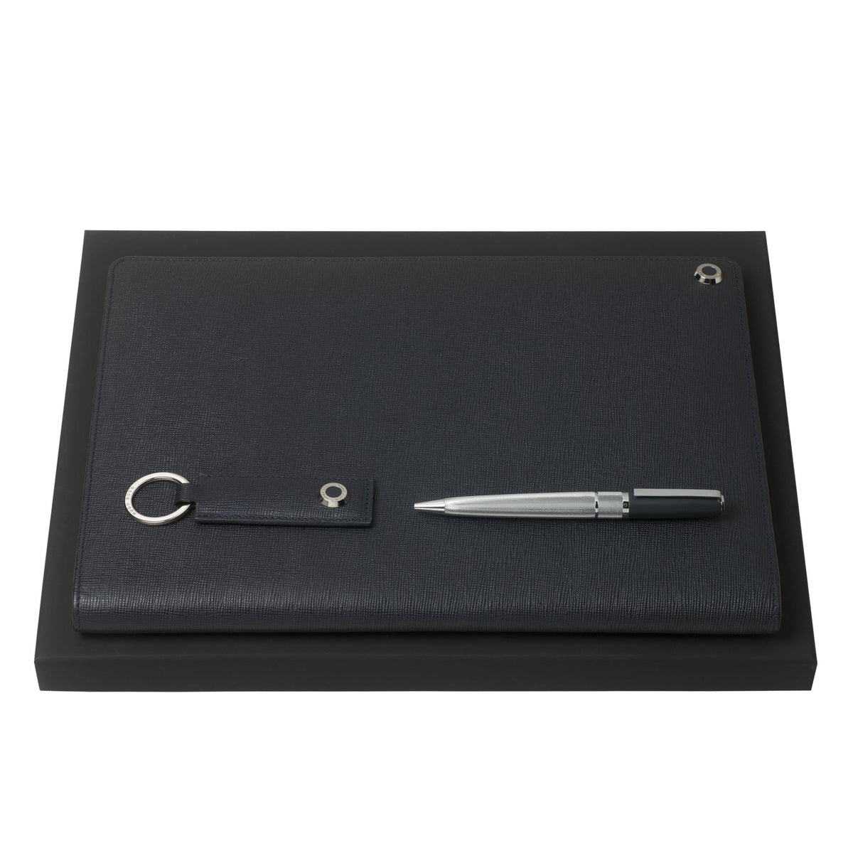 Hugo Boss Pen, Folder & Key Ring