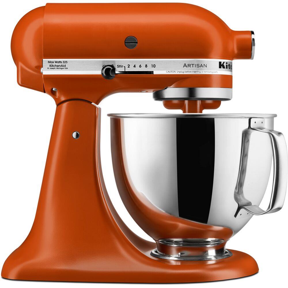 KitchenAid Artisan Series 325-Watt Tilt-Back Head Stand Mixer in Scorched Orange