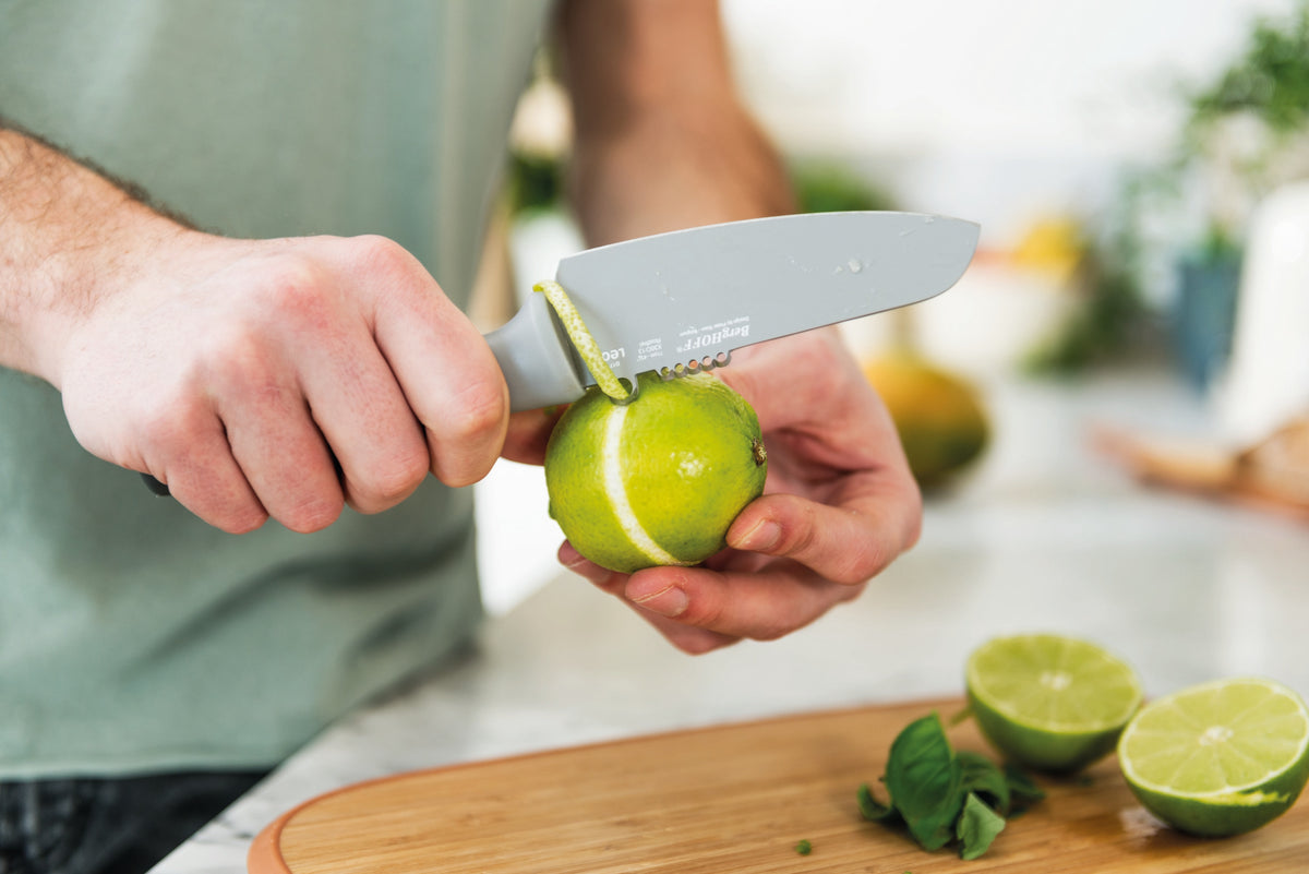 BergHOFF Leo Vegetable Knife w/zester, Gray