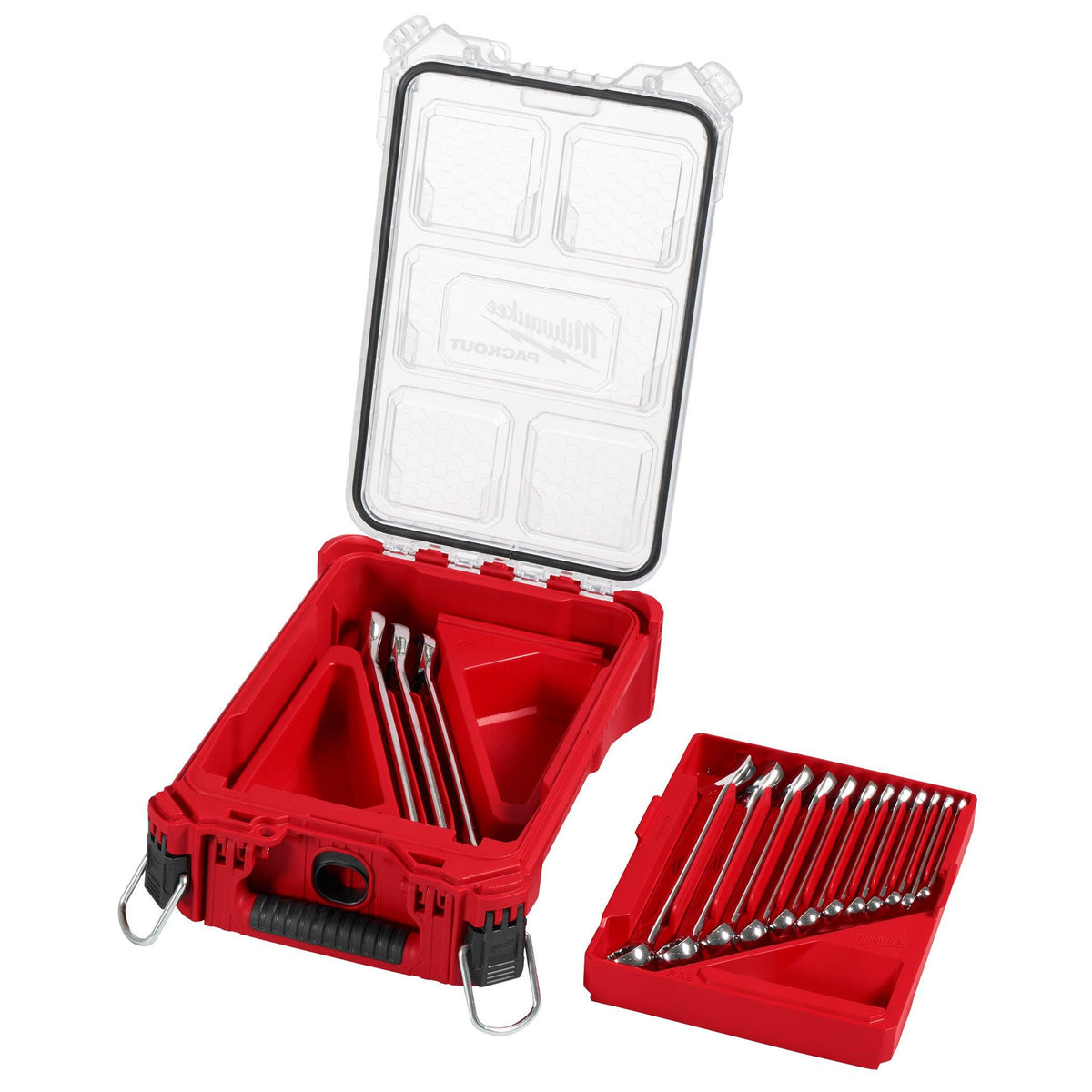 Milwaukee 15pc SAE Combination Wrench Set w/ PACKOUT Compact Organizer