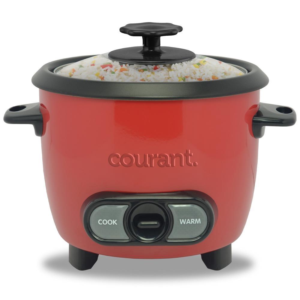 Courant 8C Rice Cooker - Red