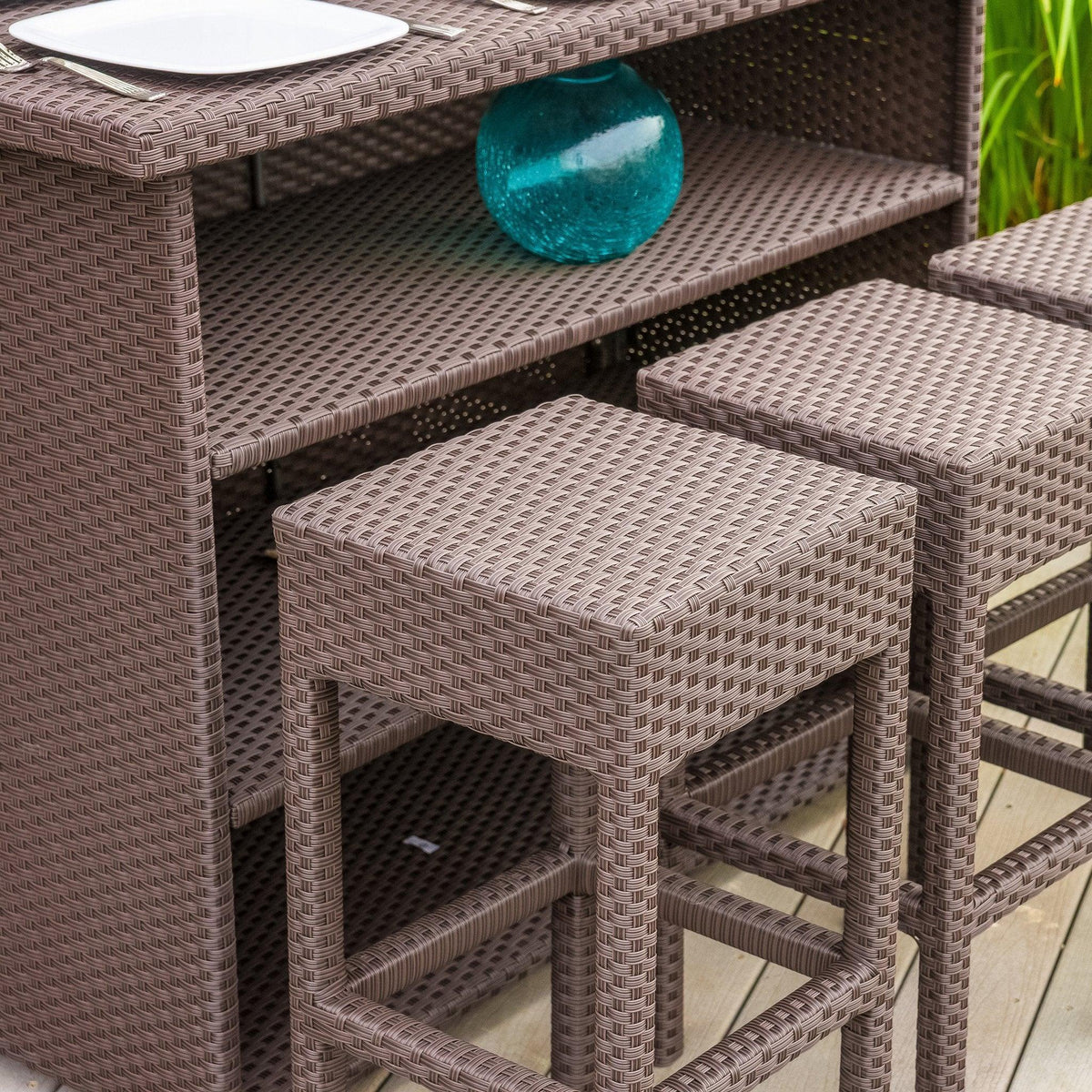 Stark Home Deirdre Outdoor 7Pc Bar Set