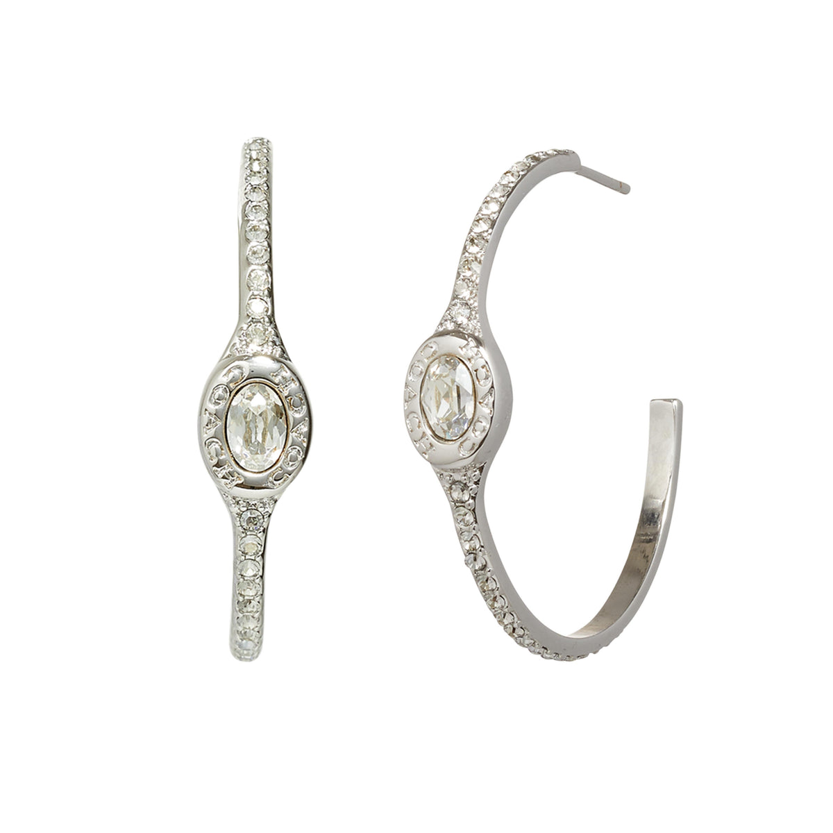 COACH Signature Pav Hoops - Silver