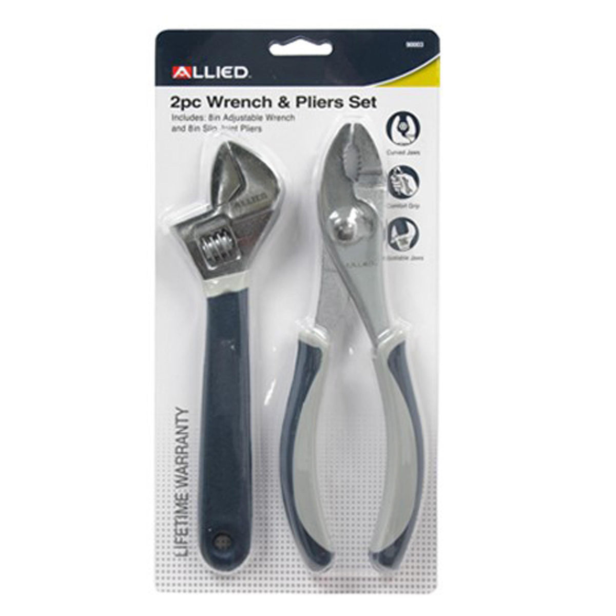 Allied 2-Piece Wrench and Pliers Set
