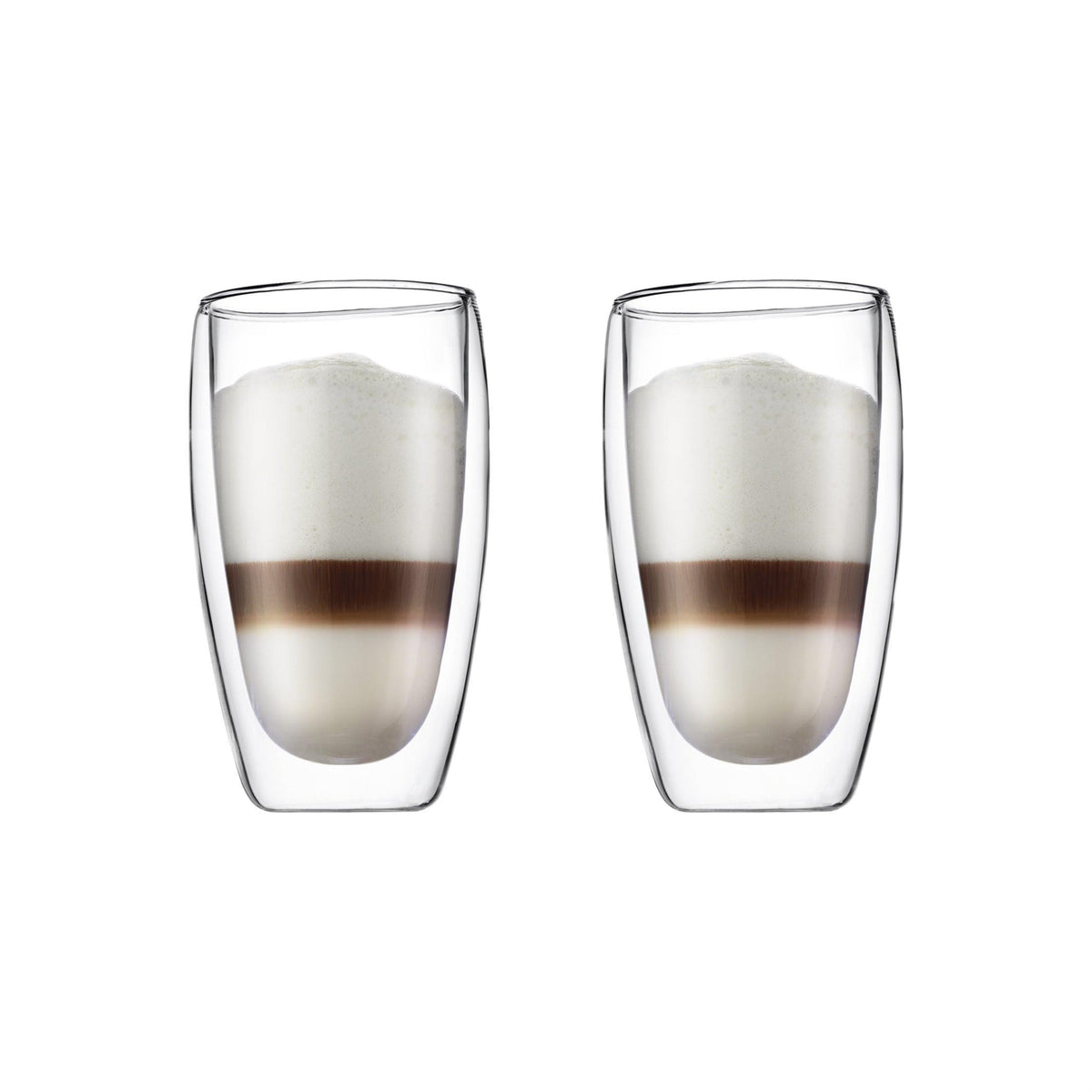 Bodum 2pc Pavina Double Wall 15oz Drinking Glasses