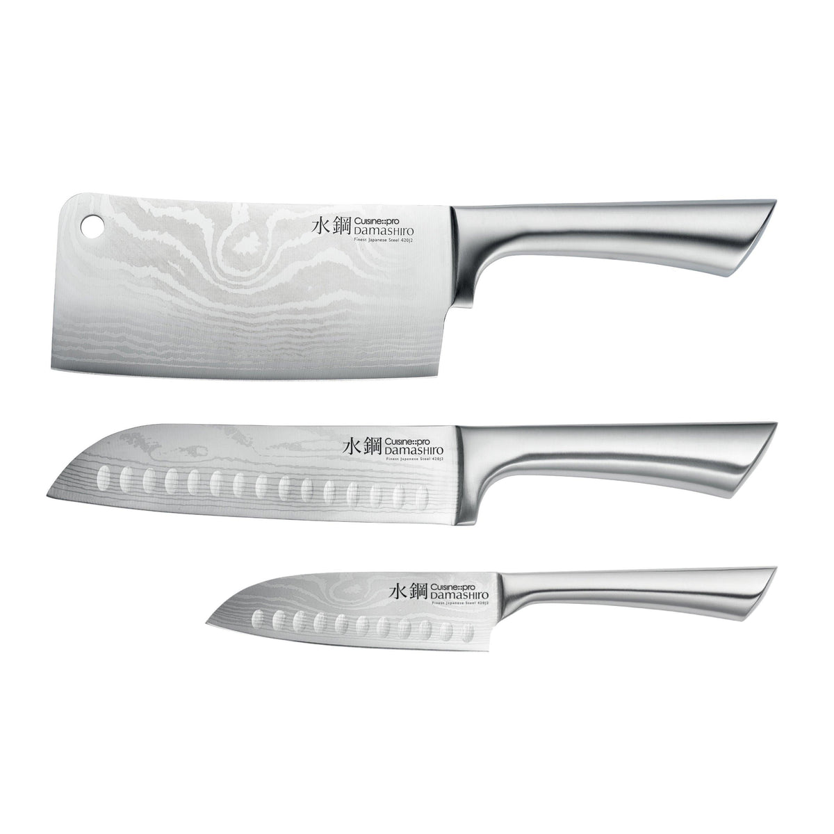 Cuisinepro Damashiro 3pc Ultimate Knife Set