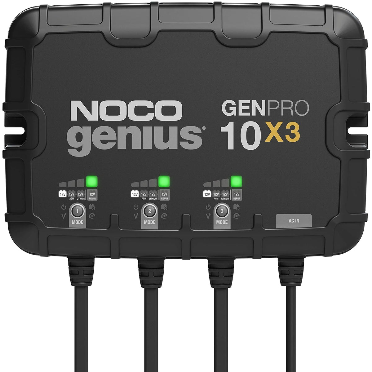 NOCO 3-Bank 30A Onboard Battery Charger