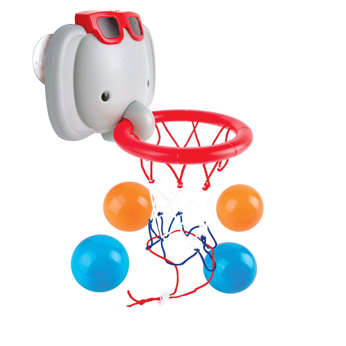 Hape Bath Basketball Elephant Bathtub Shooting Game Ages 18+ Months