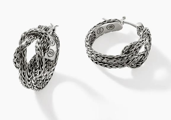 John Hardy Love Knot Earrings