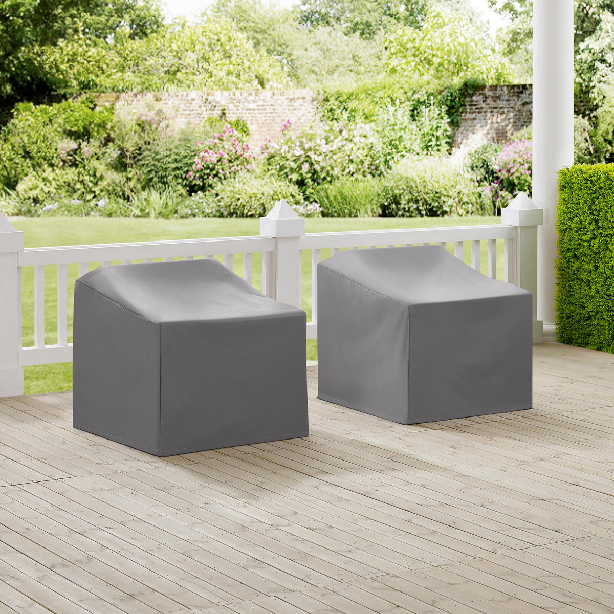 Crosley Outdoor 2Pc Outdoor Chair Furniture Cover Set