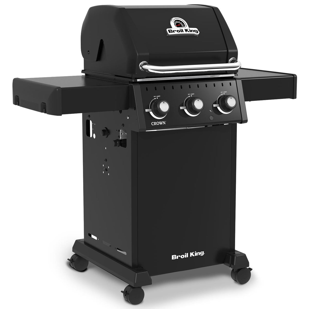 Broil King CROWN 310 Shadow LP Grill - Made in USA, Matte Black