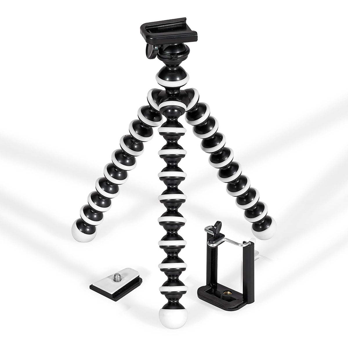 GPX 10" Mini Flexible Tripod for Cameras Smartphone & Action Cam