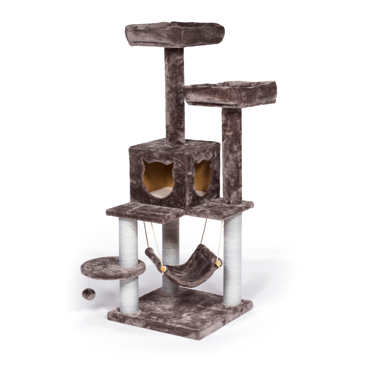 Prevue Pet Products Kitty Power Paws Plush Party Tower