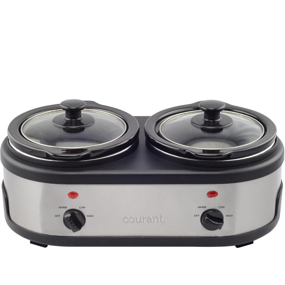 Courant Double Slow Cooker Size 3.2 Quart