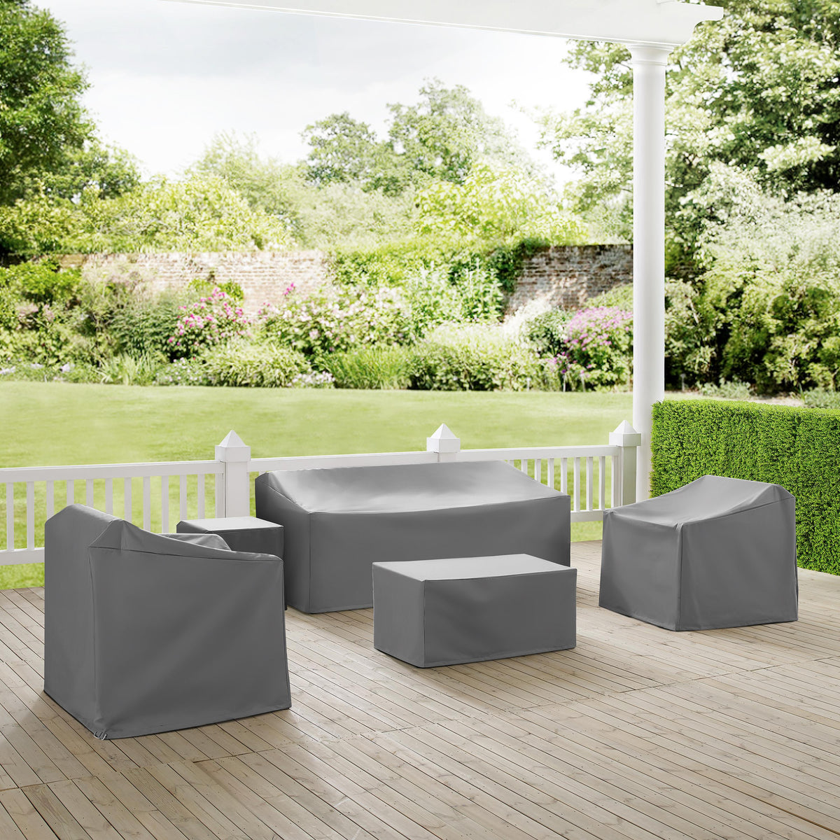 Crosley Outdoor 5Pc Outdoor Furniture Cover Set