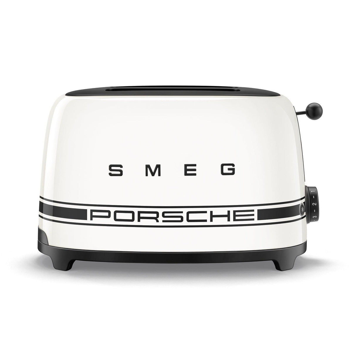 Smeg Porsche 2 Slice Toaster Carrara White