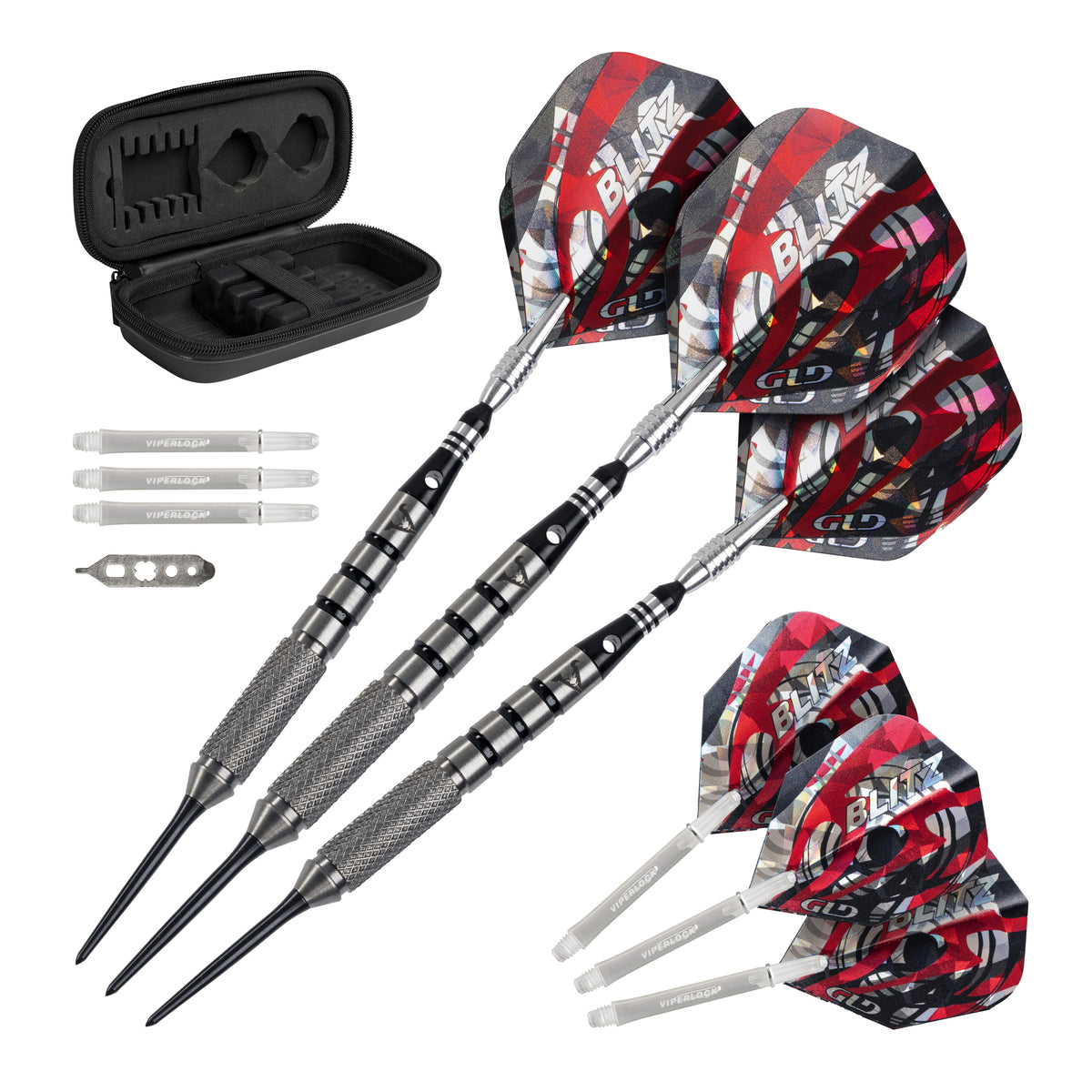 Viper Blitz 95% Tungsten Steel Tip Darts 24 Grams