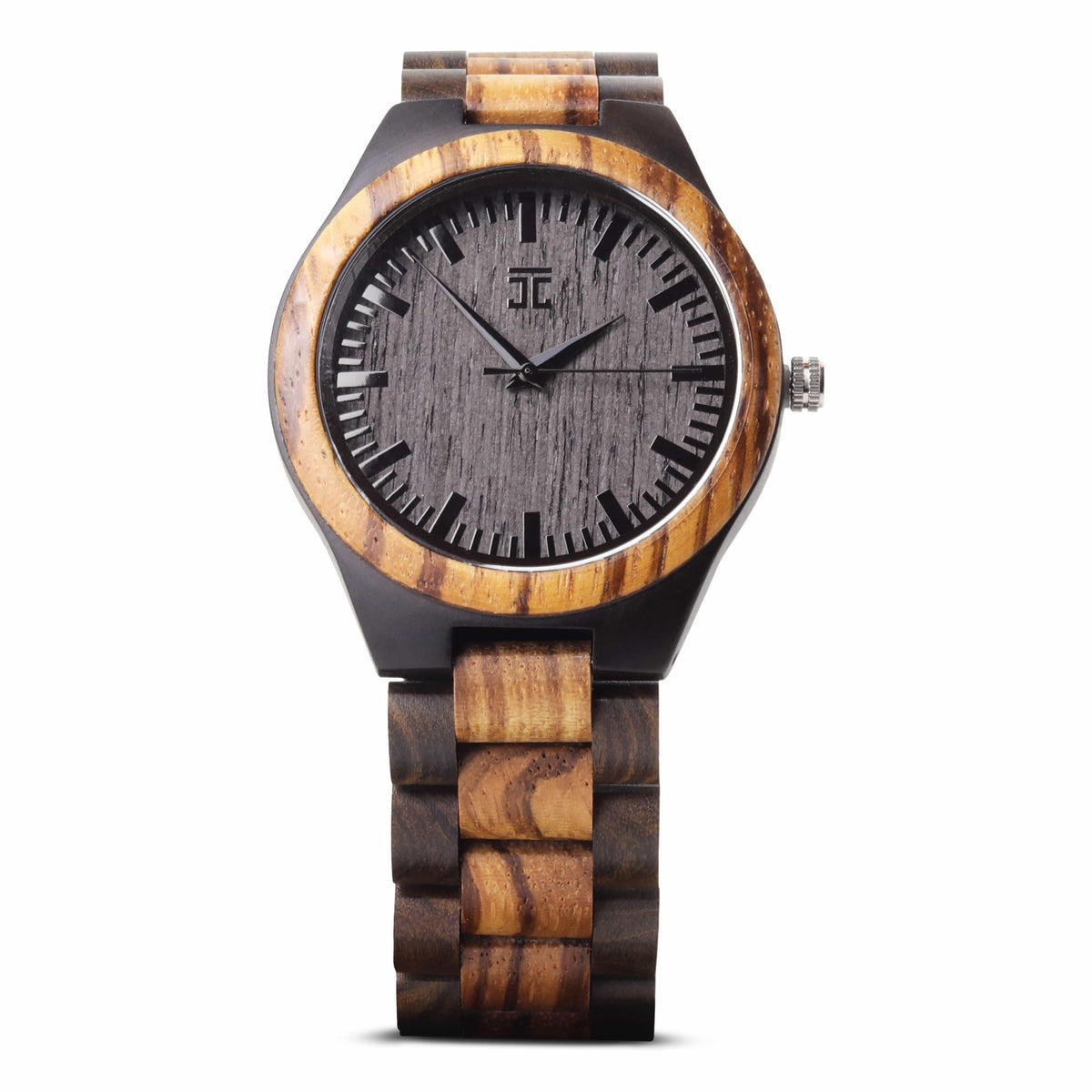 Joycoast Tarzan Dark Sandalwood & Zebra Wooden Watch(45mm)