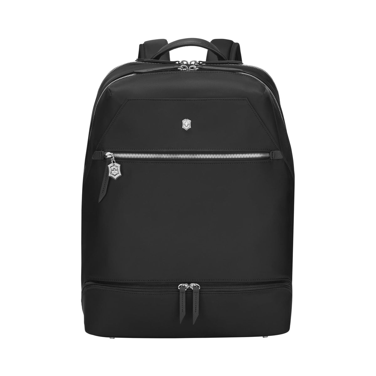 Victorinox Swiss Army Victoria Signature, Deluxe Backpack, 15'' Laptop Bag with 10'' Tablet Pocket, Black