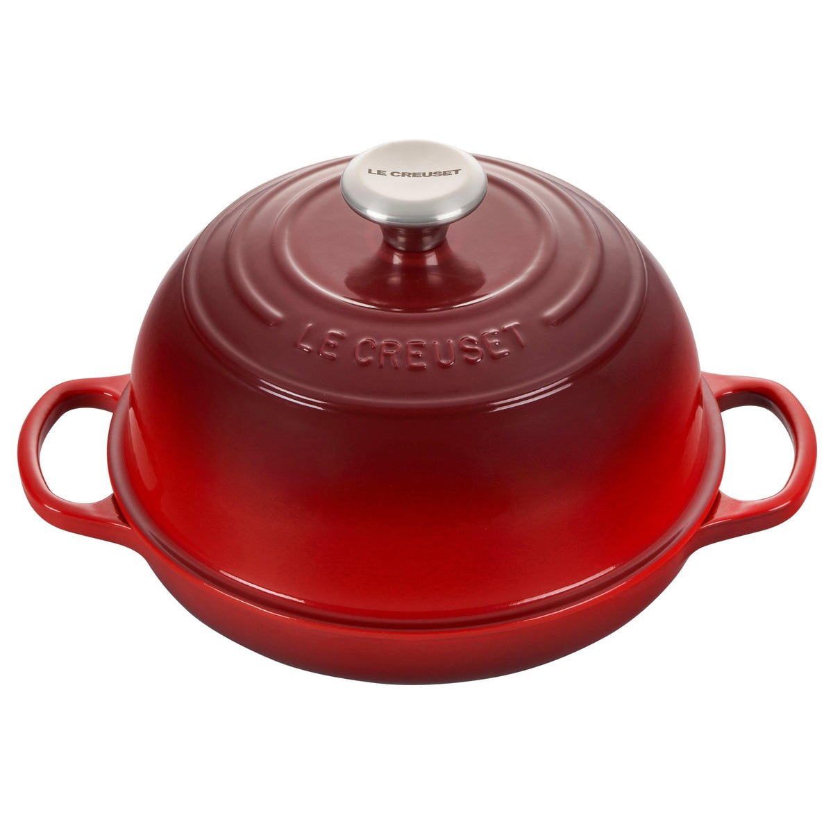 Le Creuset 1.75qt Signature Cast Iron Bread Oven Cerise