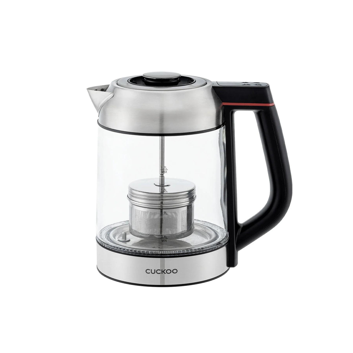 Cuckoo Electric Glass Kettle with Tea Infuser